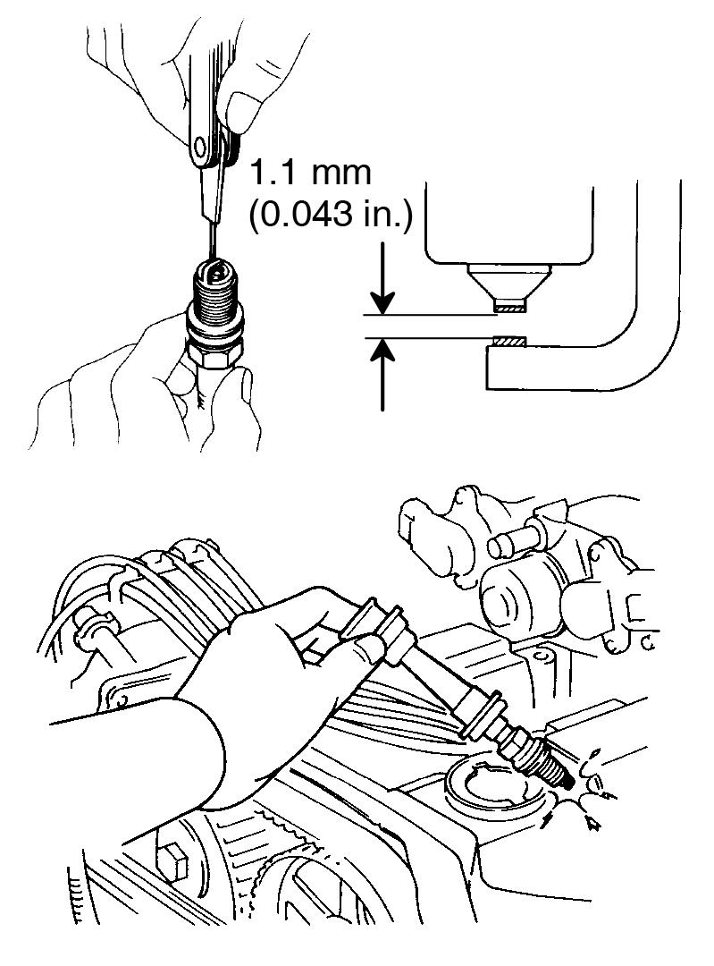 Toyota Supra JZA80 / Diagnostics / Circuit inspection 2JZ-GE engine