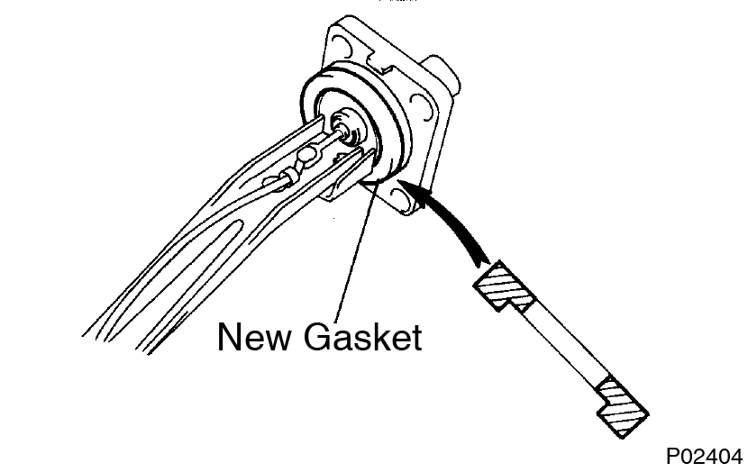 Toyota Supra JZA80 / Lubrication / Oil pump installation