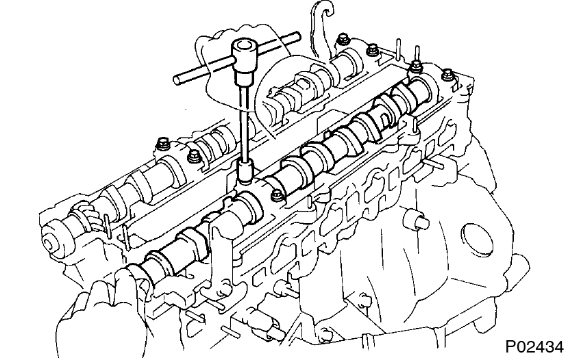 Cylinder Head Installation 2jz Ge Engine Toyota Supra A80 Mki