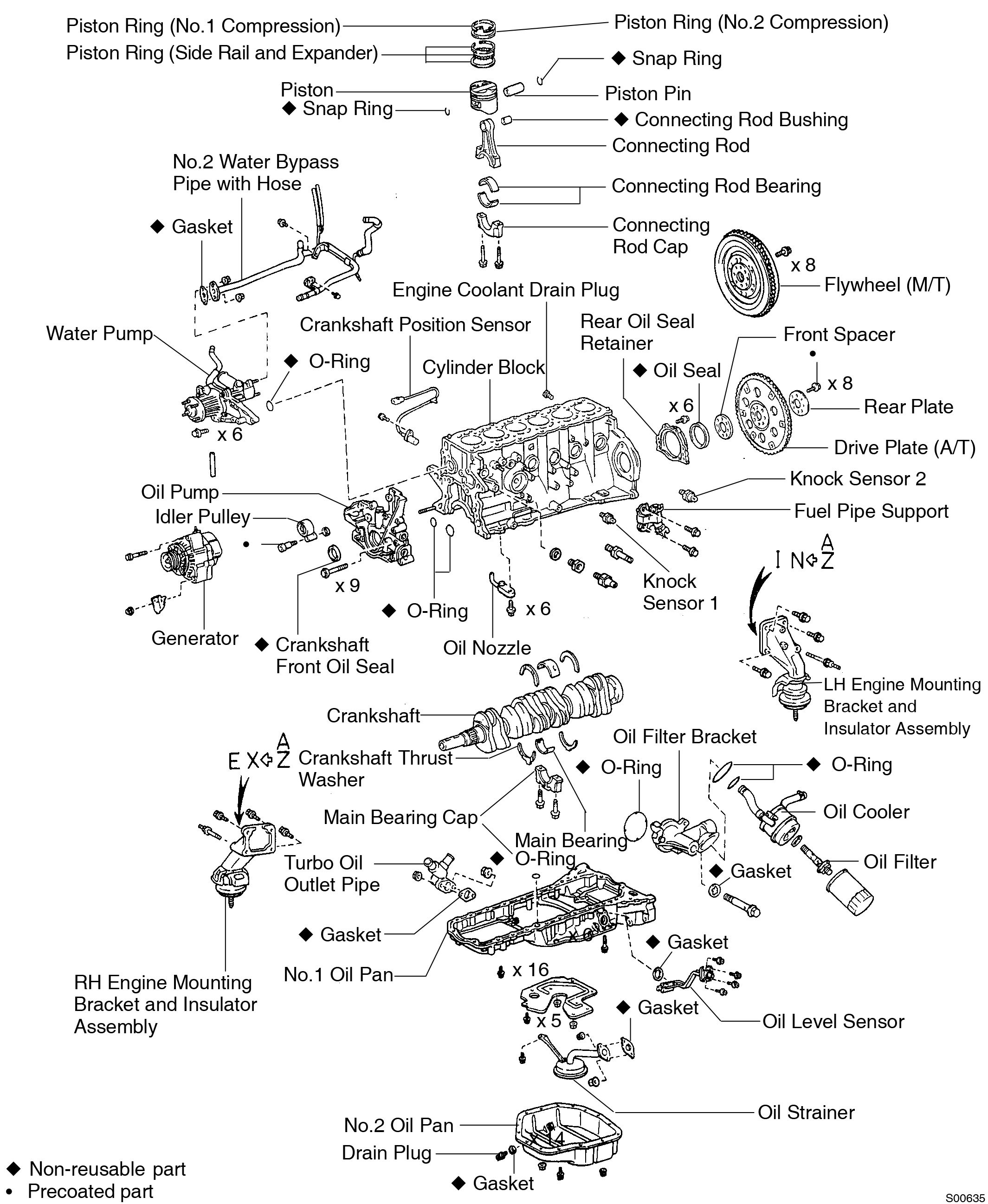 2jz engine diagram